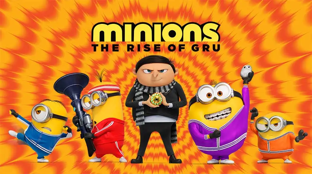 Minions The Rise of Gru - Family friendly inflight movie